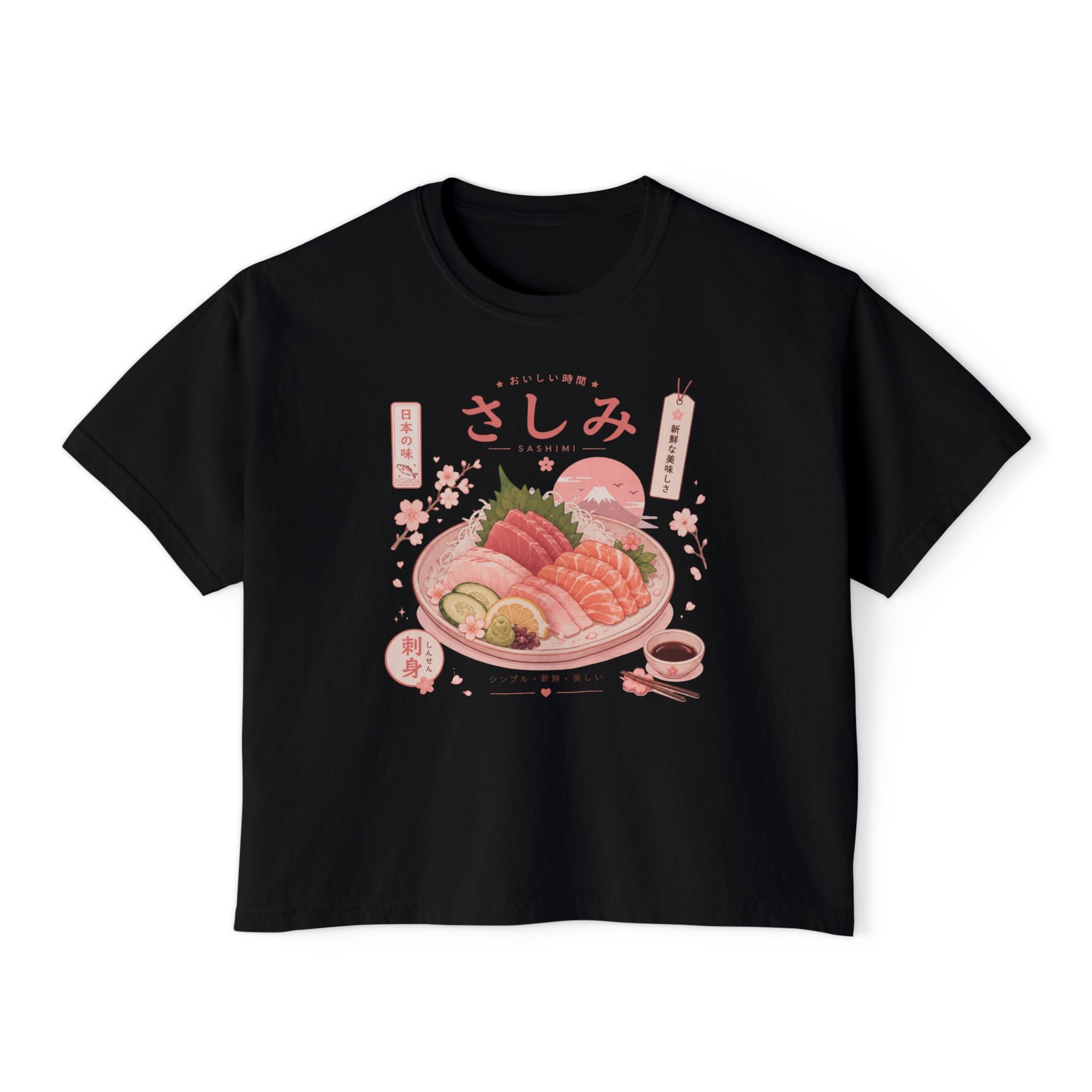 Sashimi Plate Women's Boxy Tee