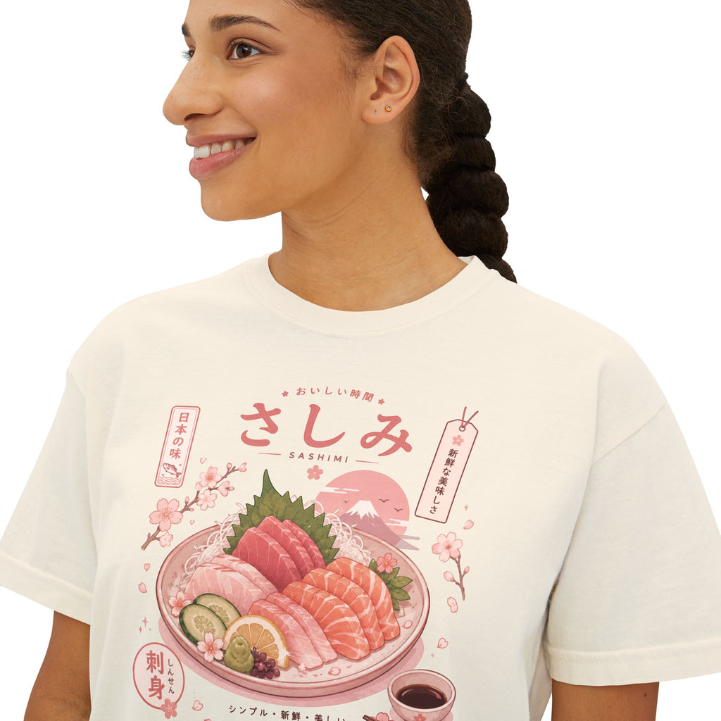 Sashimi Plate Women's Boxy Tee