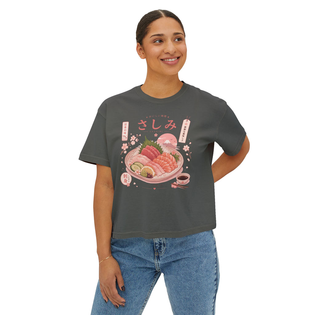 Sashimi Plate Women's Boxy Tee