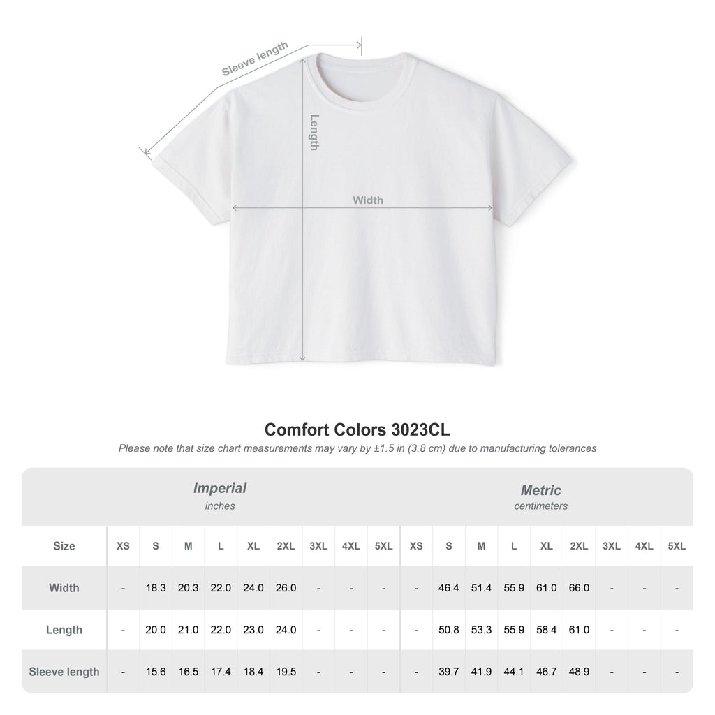 Sashimi Plate Women's Boxy Tee