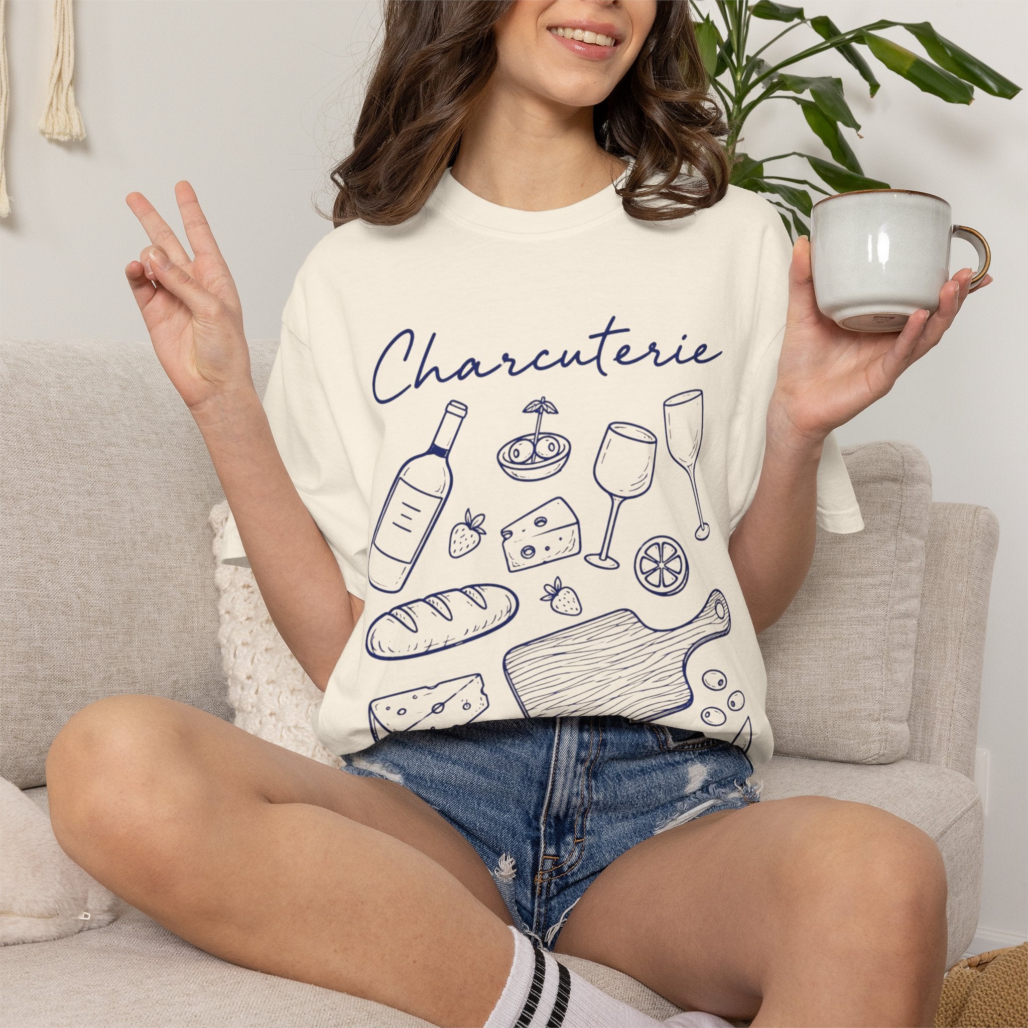Charcuterie Sketch T-Shirt