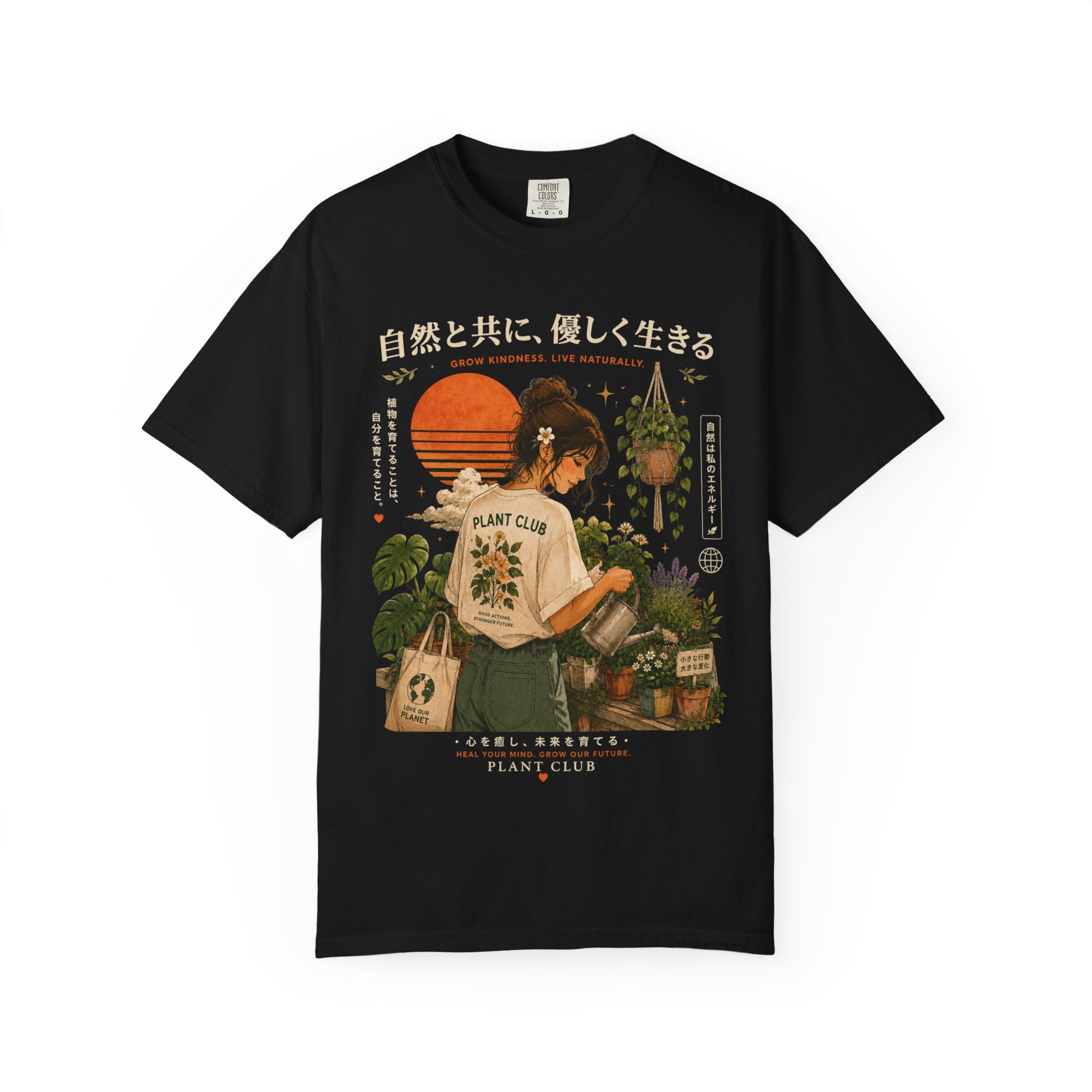 Plant Club T‑Shirt — Dark Style