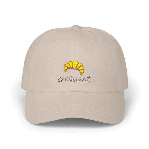 Croissant Embroidered Day Hat