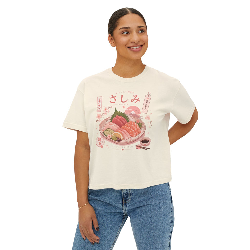 Sashimi Plate Women's Boxy Tee