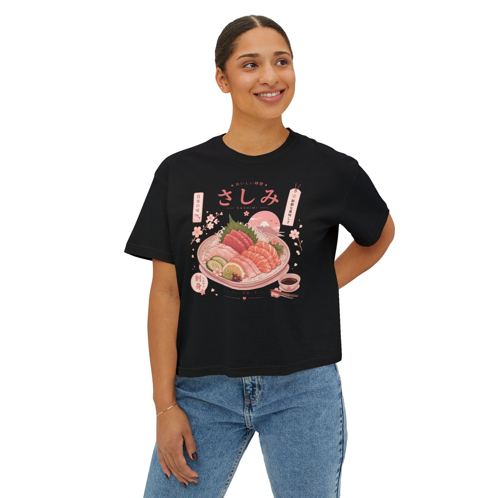 Sashimi Plate Women's Boxy Tee