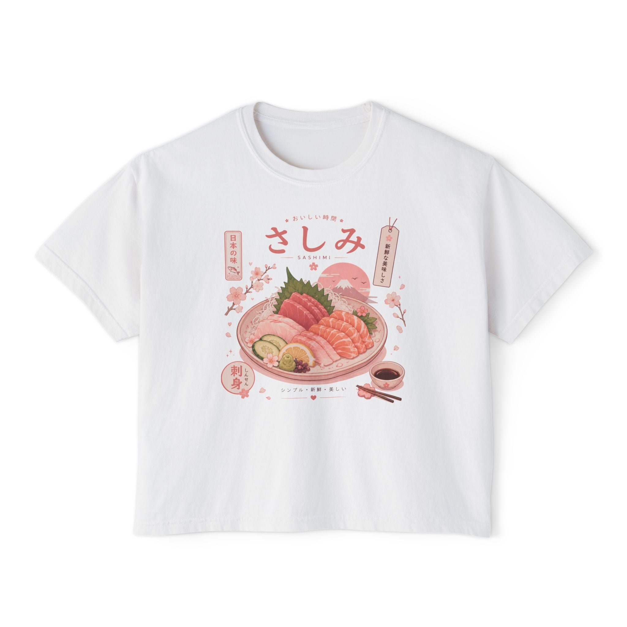 Sashimi Plate Women's Boxy Tee