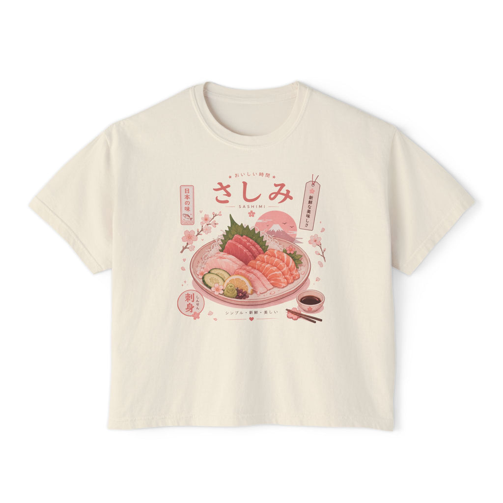 Sashimi Plate Women's Boxy Tee