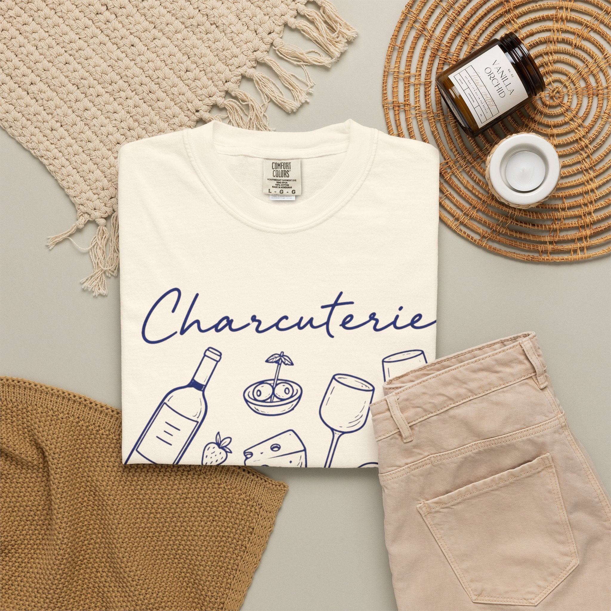 Charcuterie Sketch T-Shirt