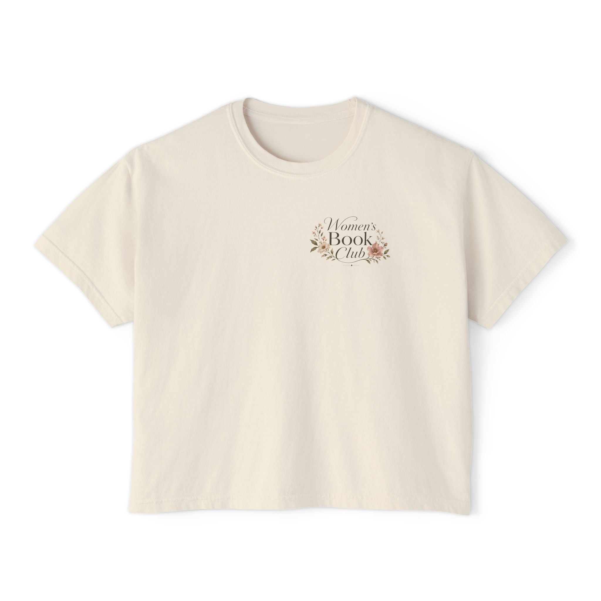 Book Club Boxy Tee