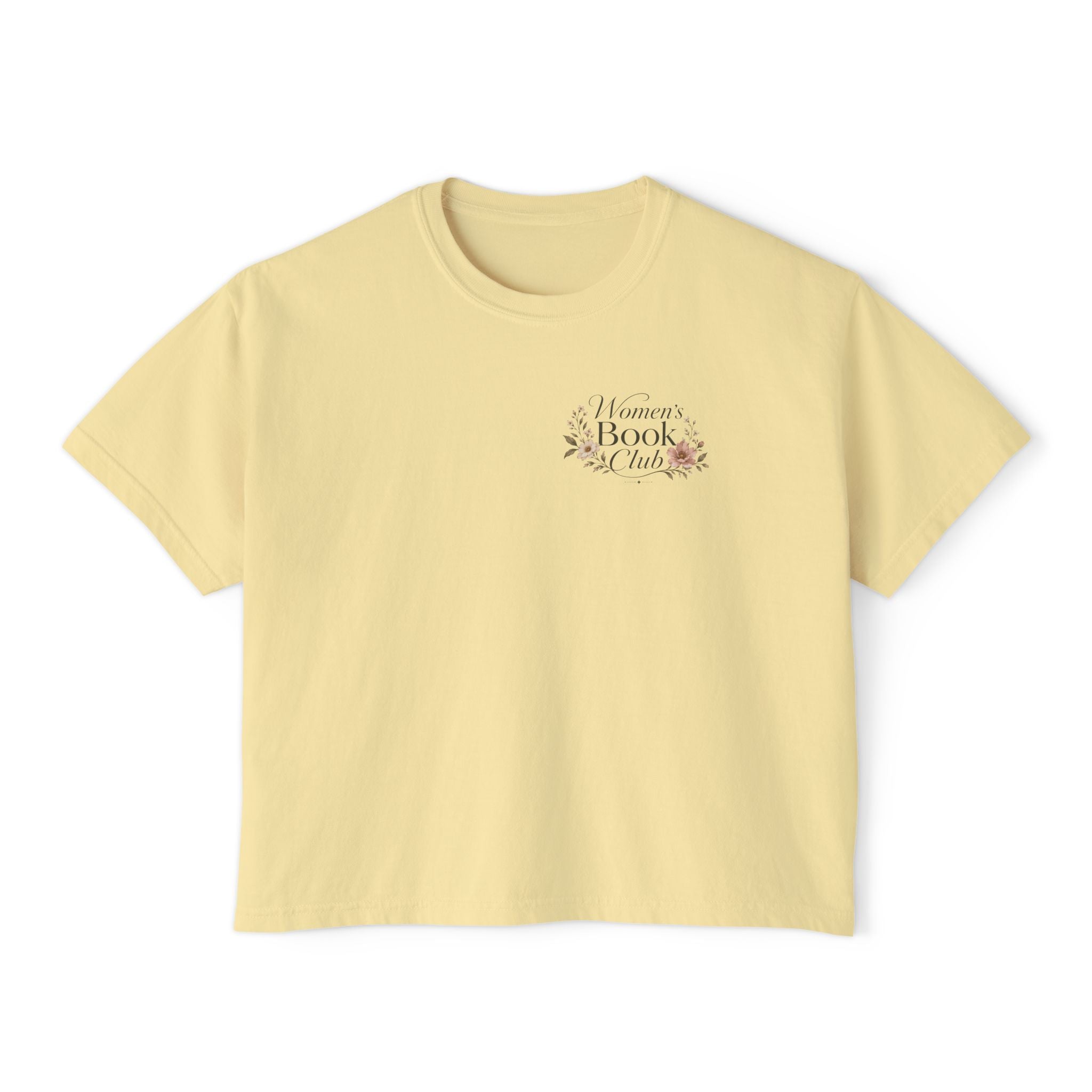 Book Club Boxy Tee