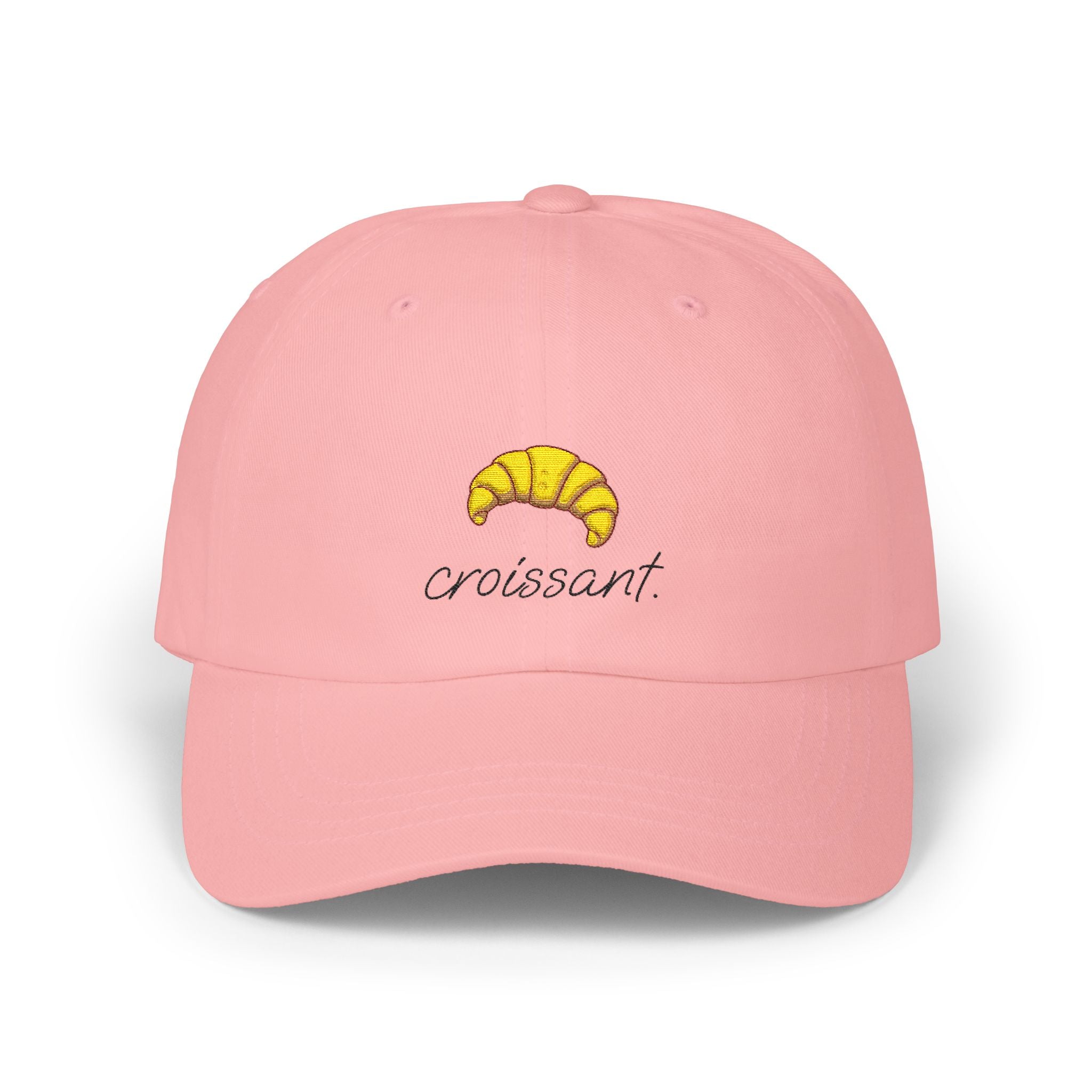 Croissant Embroidered Day Hat
