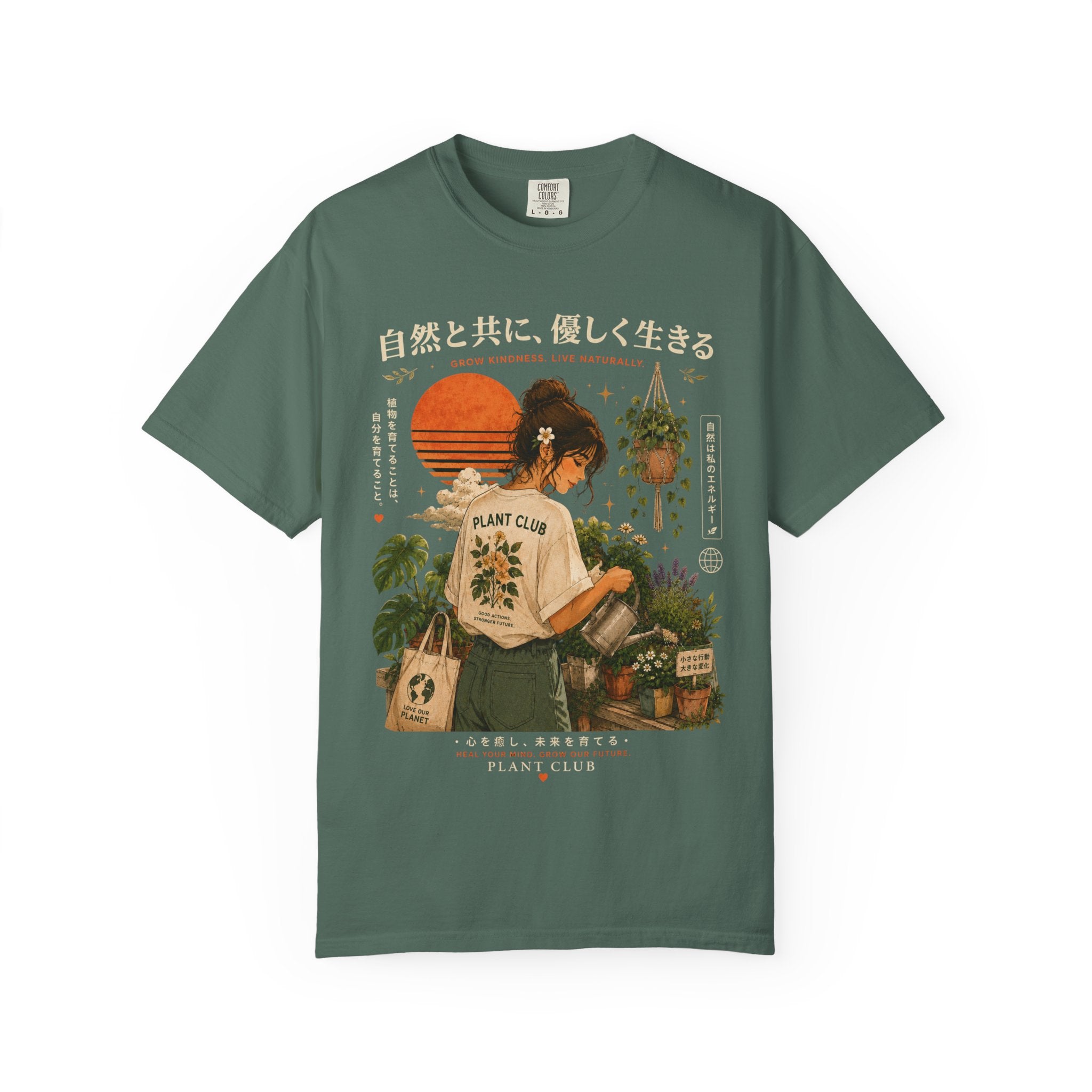 Plant Club T‑Shirt — Dark Style