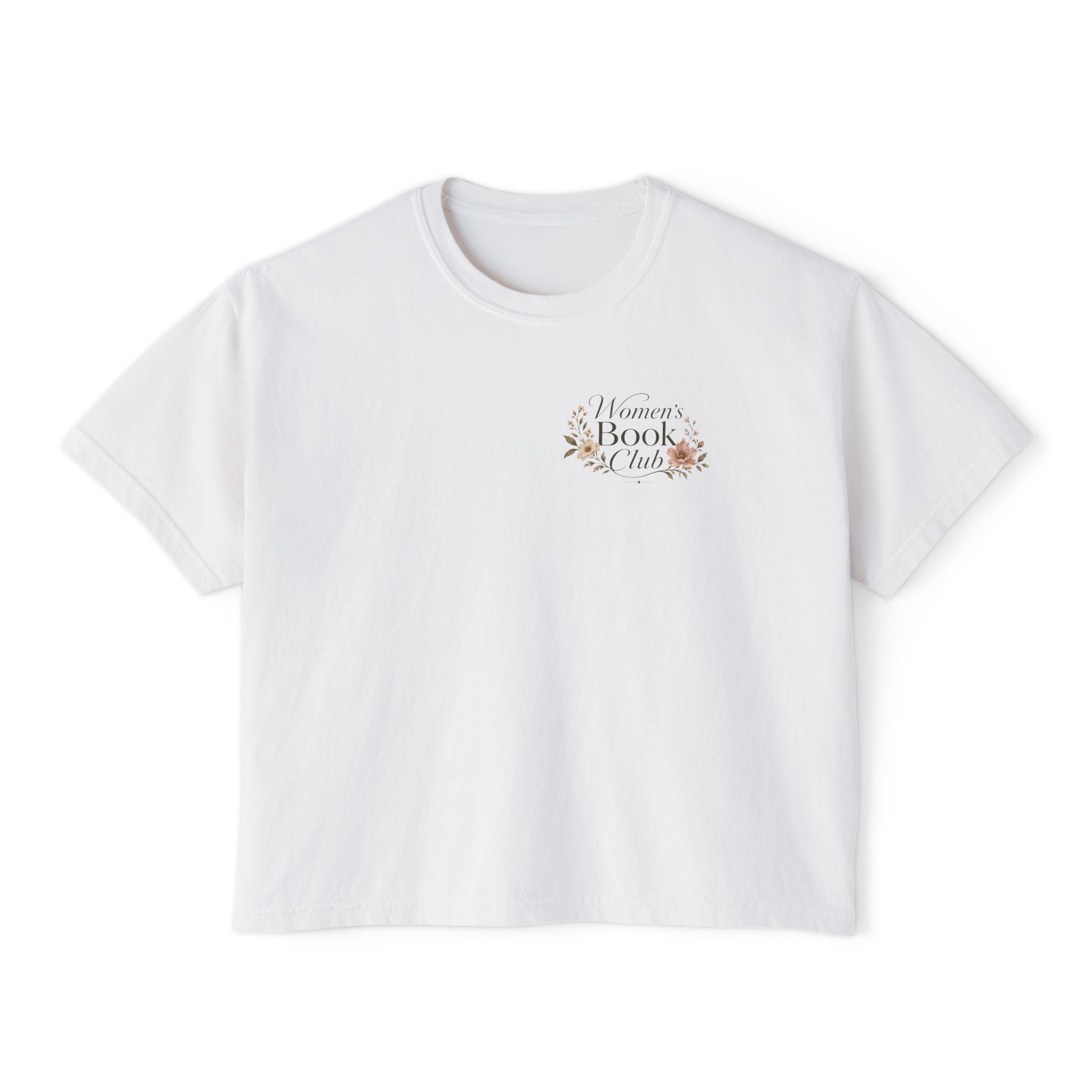 Book Club Boxy Tee
