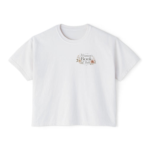 Book Club Boxy Tee