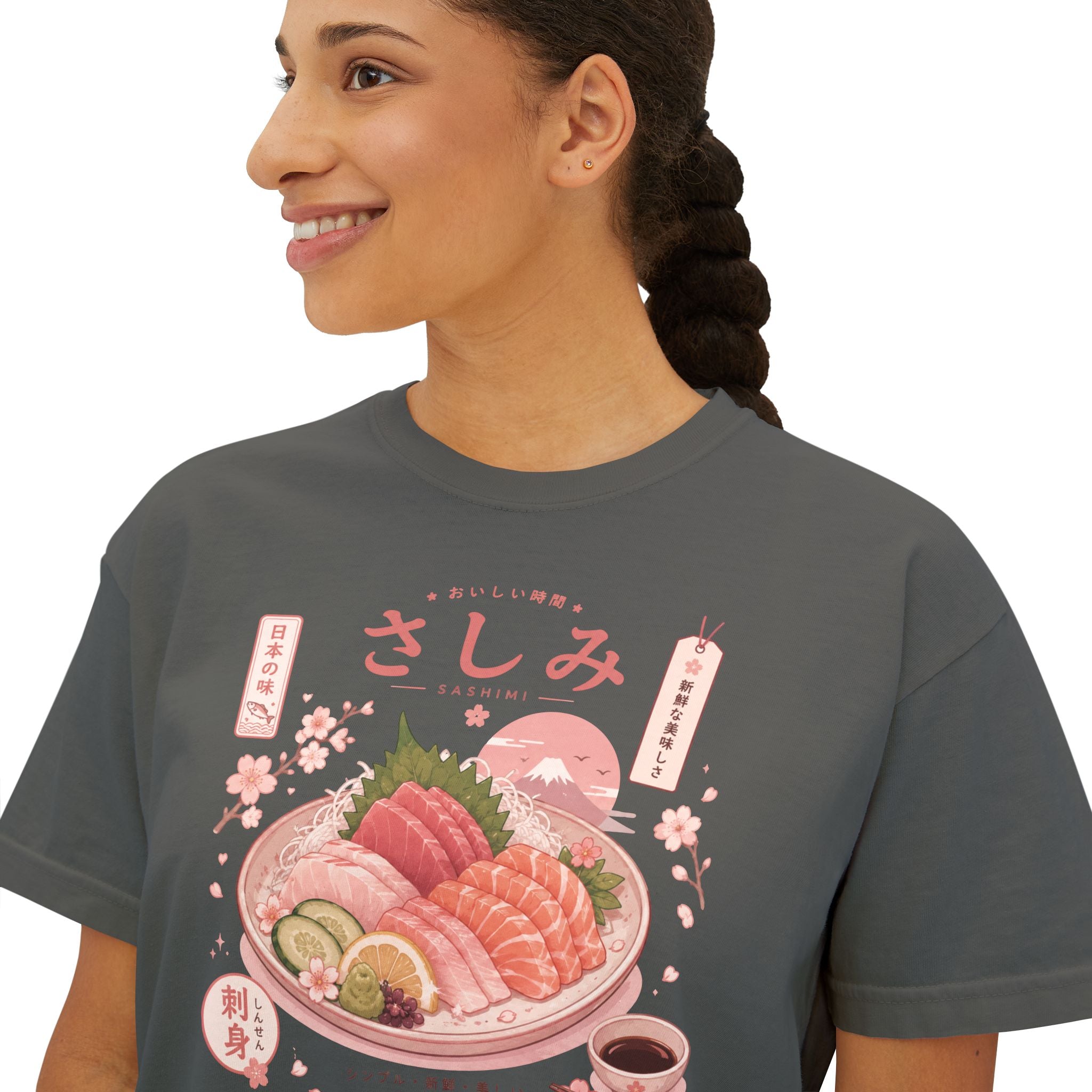 Sashimi Plate Women's Boxy Tee